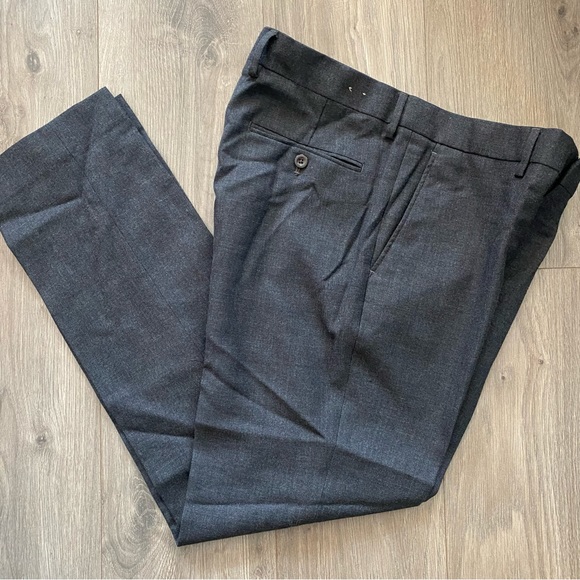 J. Crew Men’s Bowery Slim Fit Wool Trouser Pant W33 x L32 - Picture 1 of 10